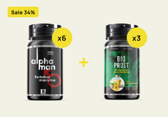 ALPHA MAN x6 + BIOPROST x3